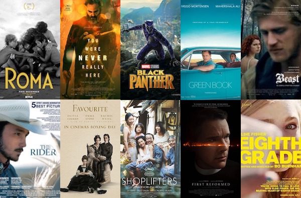 Rob Goald's 2018 Top 10