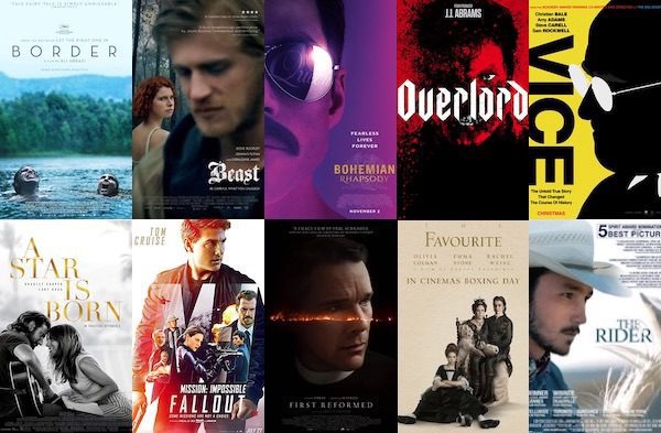 Victoria Alexander's 2018 Top 10 Movies