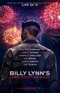 Film Poster: Billy Lynn's Long Halftime Walk