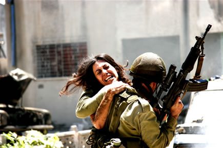 A scene from LEBANON | Samuel Maoz, Israel, 2009, 92m | Photo Credit: The Film Society of Lincoln Center/Celluloid Dreams A scene from LEBANON | Samuel Maoz, Israel, 2009, 92m | Photo Credit: The Film Society of Lincoln Center/Celluloid Dreams