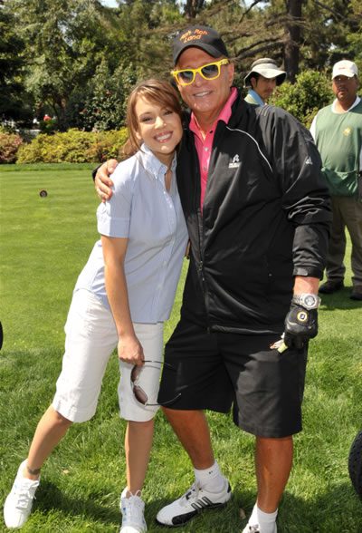 Actress Alyssa Milano and Steward Rahr