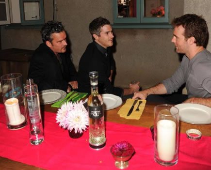 Balthazar, Dave Annable, and James Van Der Beek