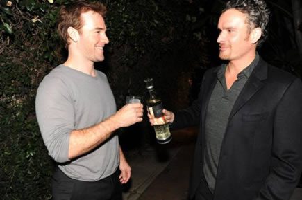 James Van Der Beek and Balthazar Getty