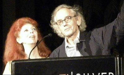 Artists Jeanne-Claude & Cristo pay tribute to Albert Maysles at the Guggenheim Symposium Artists Jeanne-Claude & Cristo pay tribute to Albert Maysles at the Guggenheim Symposium