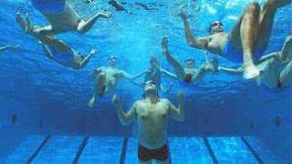 The Stockholm Art Swim Gents in action The Stockholm Art Swim Gents in action