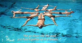 The Stockholm Art Swim Gents in action The Stockholm Art Swim Gents in action