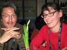 January 23, 2009 - Alfred P. Sloan Foundation Award & Reception - Japanese director Kanji Nakajima (The Clone Returns Home) and French director Lucile Hadzihalilovic, (EVOLUTION)